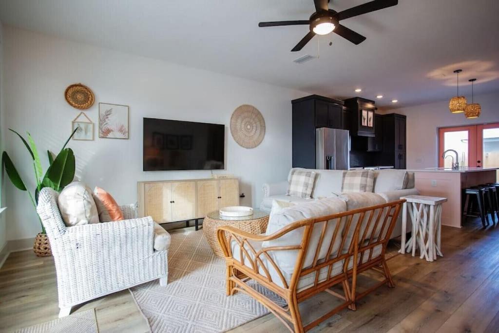 Coral Reef - Brand New Build, Pet Friendly, Private Pool! Sleeps 9! Villa Panama City Beach Ngoại thất bức ảnh