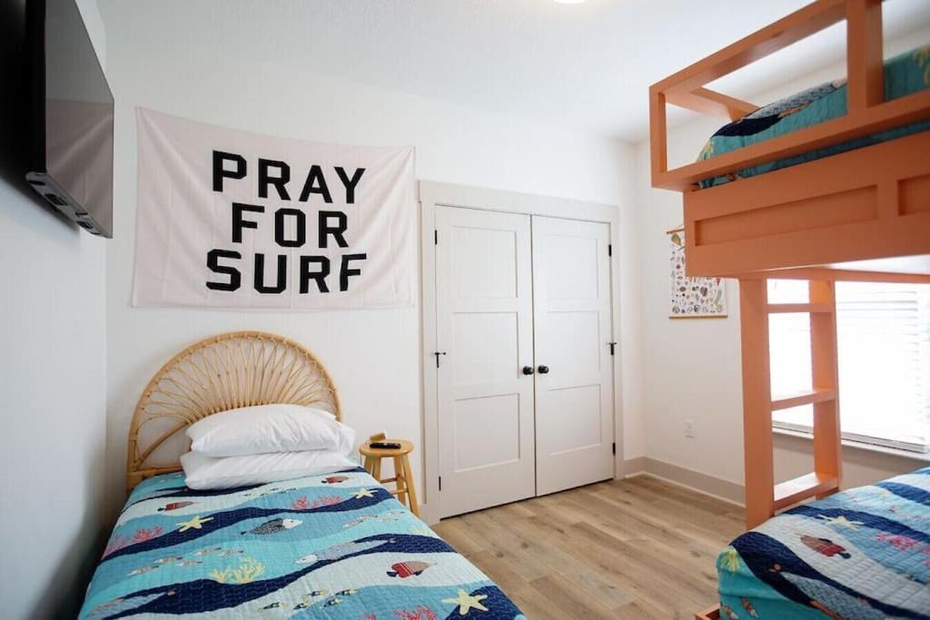 Coral Reef - Brand New Build, Pet Friendly, Private Pool! Sleeps 9! Villa Panama City Beach Ngoại thất bức ảnh