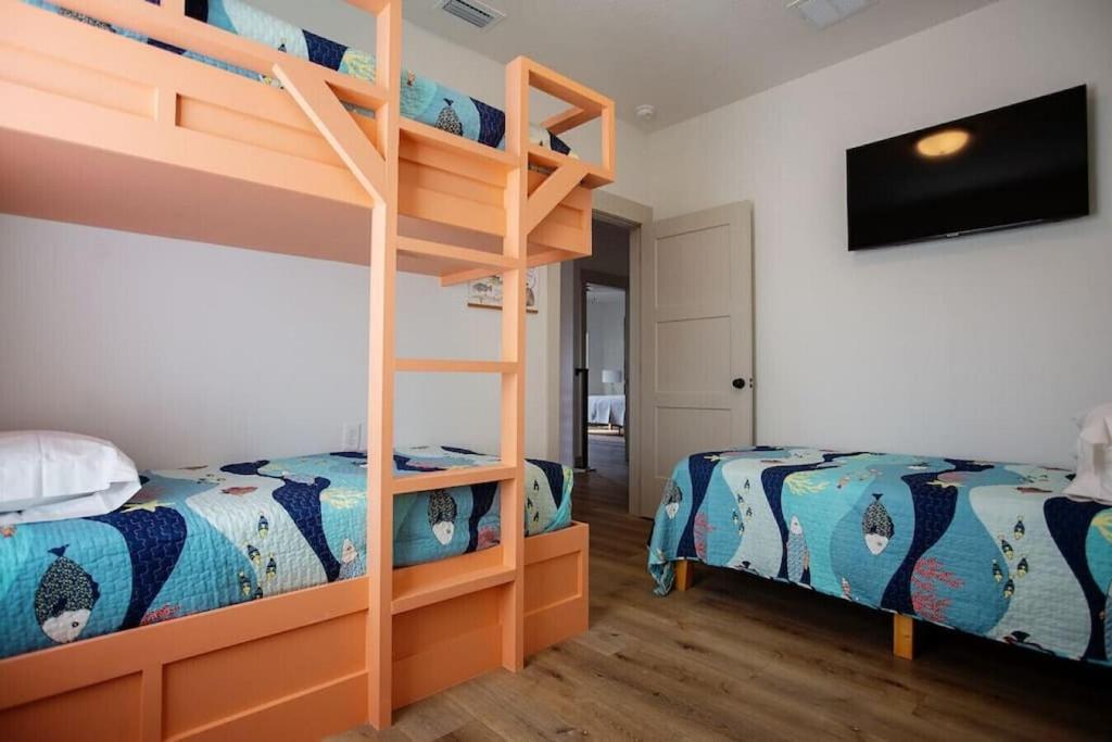 Coral Reef - Brand New Build, Pet Friendly, Private Pool! Sleeps 9! Villa Panama City Beach Ngoại thất bức ảnh