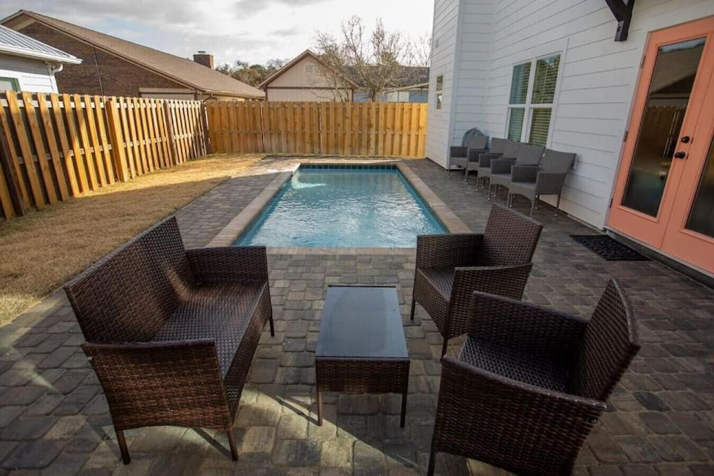 Coral Reef - Brand New Build, Pet Friendly, Private Pool! Sleeps 9! Villa Panama City Beach Ngoại thất bức ảnh
